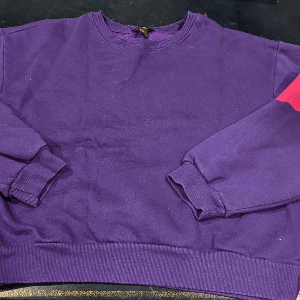 Forever21 Color Block Sweatshirt